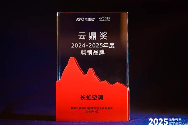 长虹空调荣膺双项标杆荣誉 科技赋能行业革新尊龙凯时app平台2025数字生态大会｜(图4)